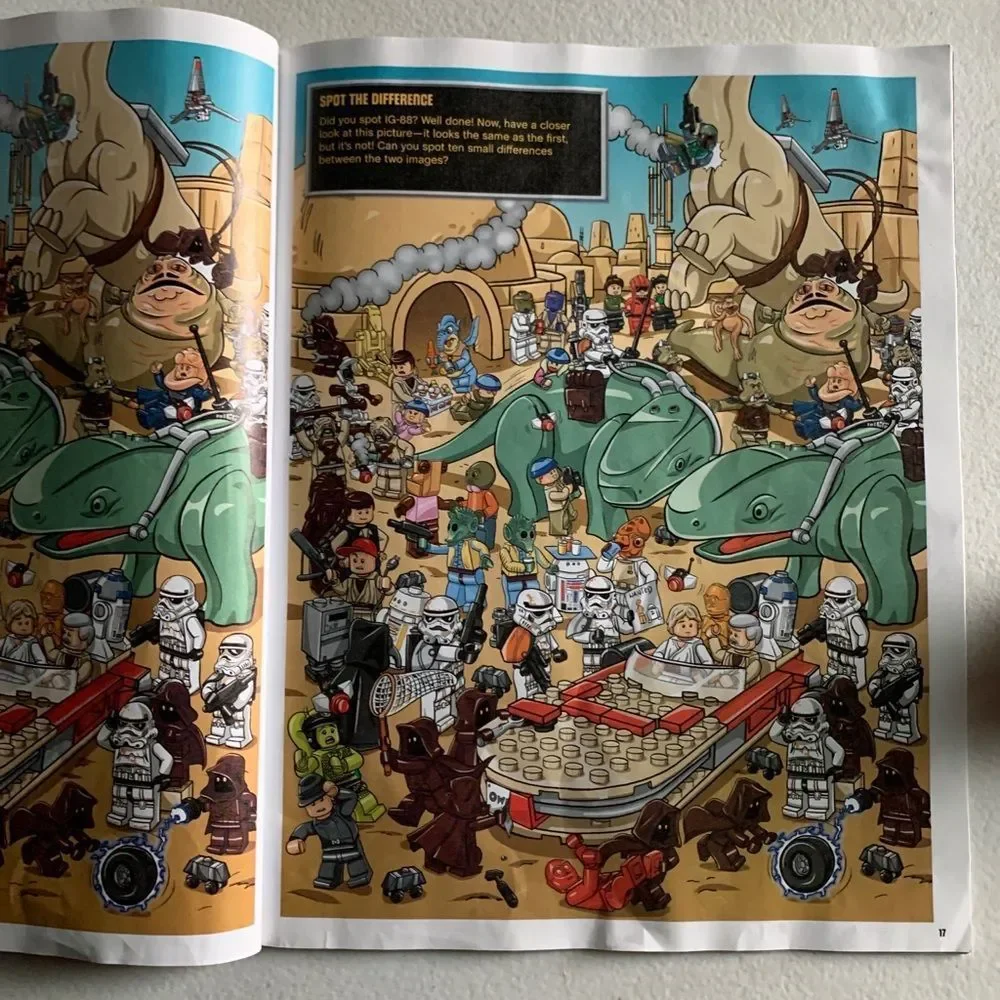 3/$25 LEGO Star Wars the Droids You're Looking For Search Book - Picture 6 of 7